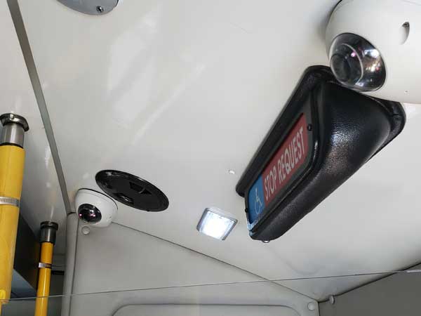 Cameras on board all Transport Care Service transfer vehicles